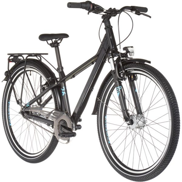 s'cool troX EVO 26 7-S Enfant, noir